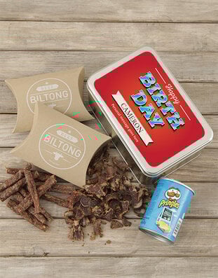 Personalised Birthday Bliss Snack Tin