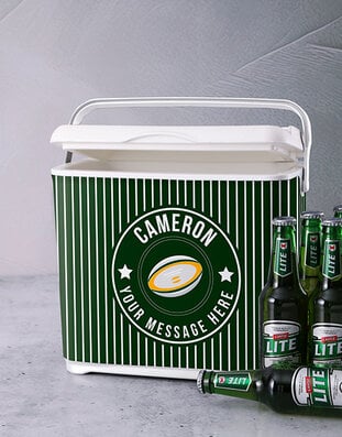 Personalised Rugby Club Cooler Box