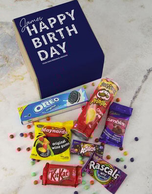 Personalised Gourmet Birthday Box