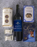 Birthday Merlot And Treats Gift Box